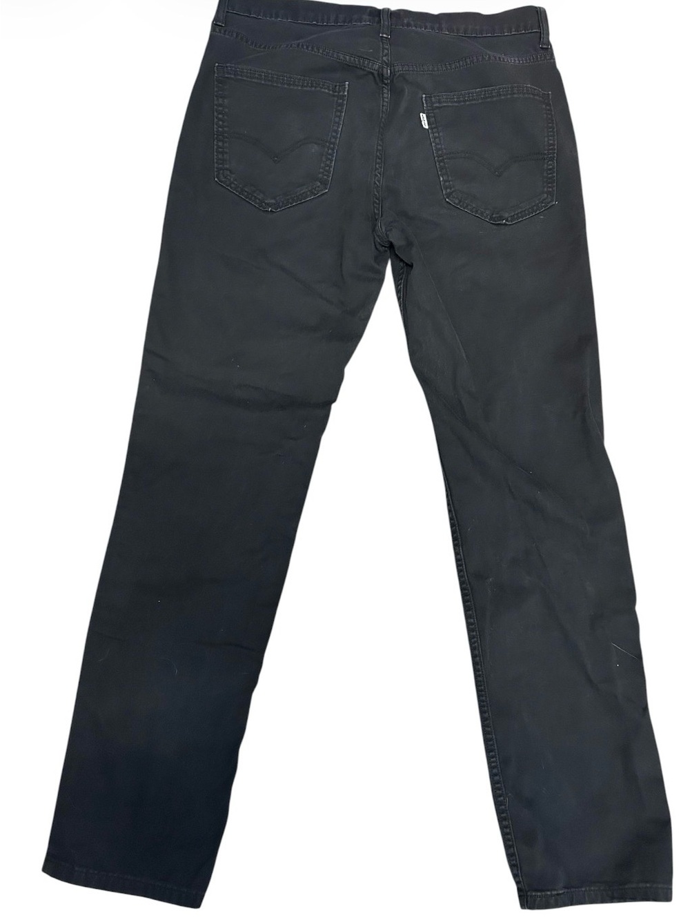 Levi’s Water<Less Black 5-Pocket Twill Pants / Jeans Sz 32x32